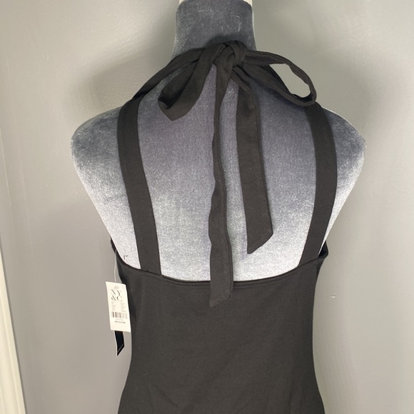 New York & Company Classy Black Bodycon Midi Dress NWT - Picture 5 of 9